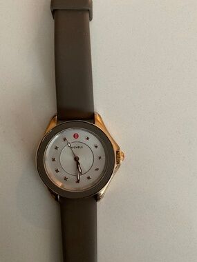 Michele watch silicone band cape collection